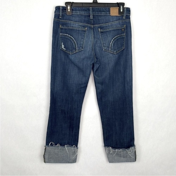 Joe's Jeans The Best Friend Wide Cuff Cropped Jean in Karrie Wash. Size 25. - Picture 8 of 14
